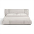 Alix Cotton Linen Fabric Simple Modern Bed Frame